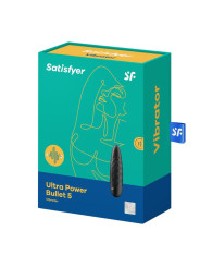 Ultra Power Bullet 5 Bala Vibradora Negra