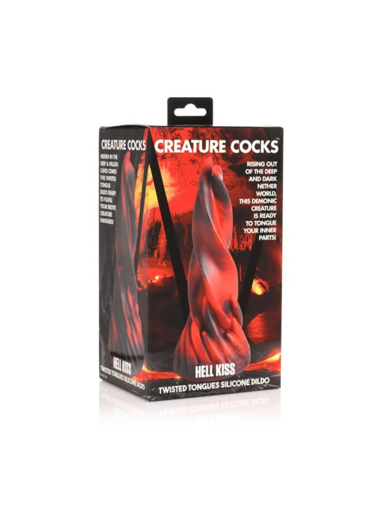 Dildo Hell Kiss Twisted Tongues 7,4