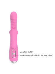 T-May Vibrador con Empuje y Movimiento Swing