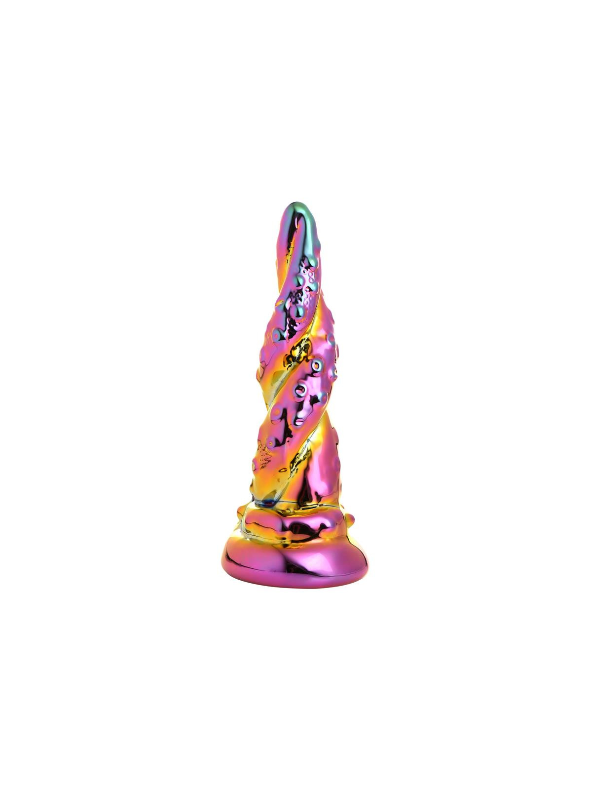 Dildo de Vidrio borosilicato Enchanting Rainbow