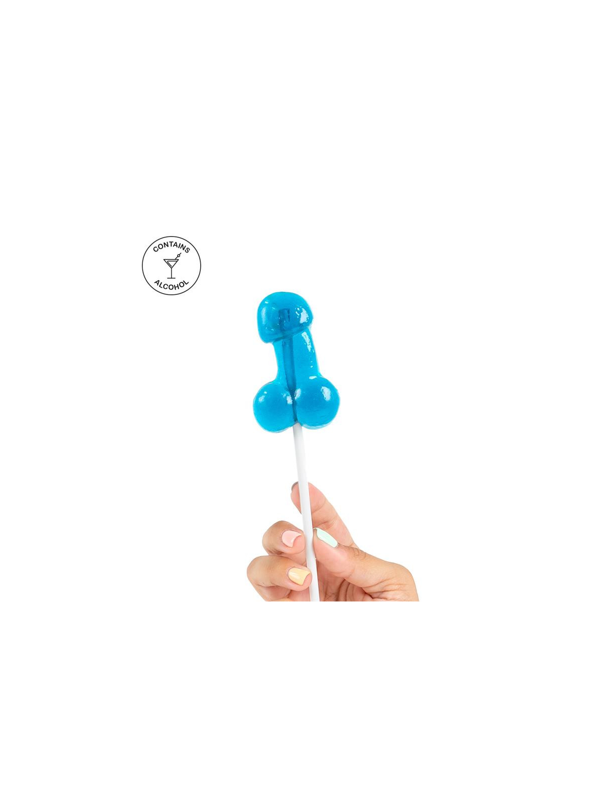 Piruleta de Pene Sabor Gin Tonic con Alcohol