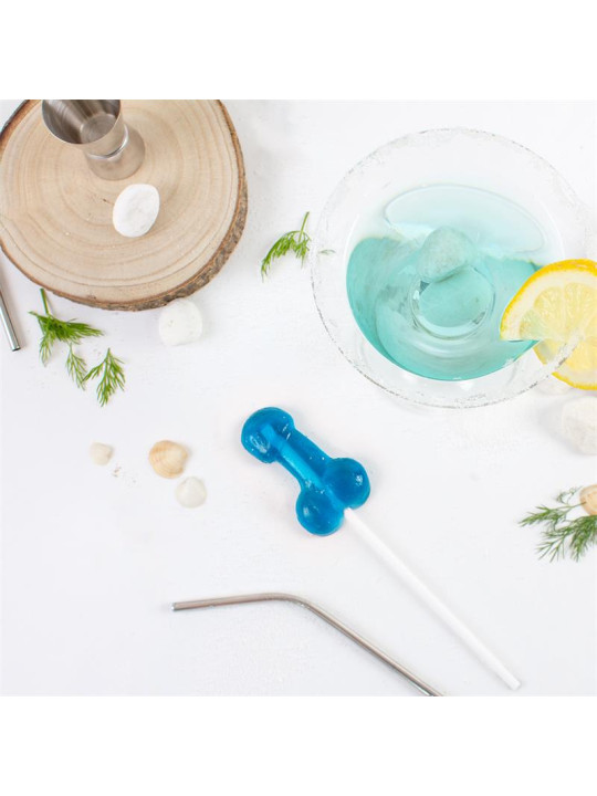 Piruleta de Pene Sabor Gin Tonic con Alcohol