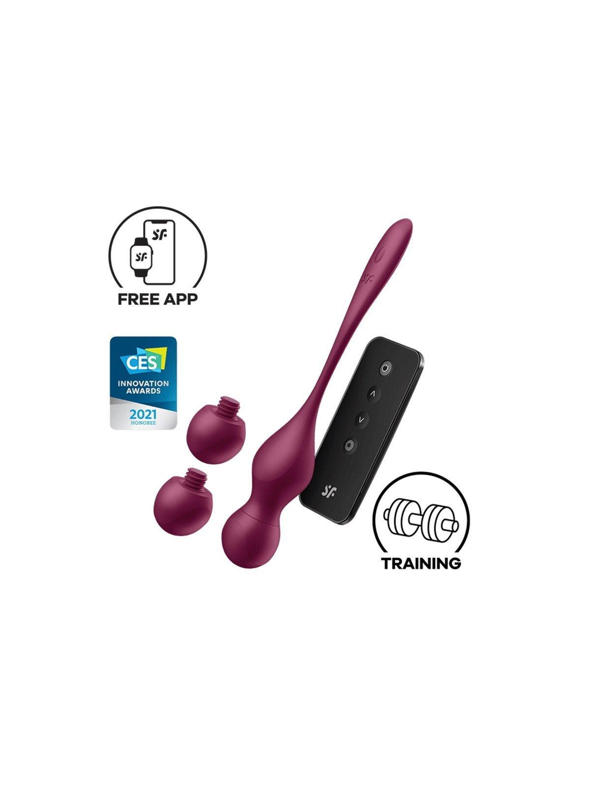 Love Birds Vary con APP Rojo Vino