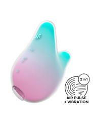 Succionador de Clítoris Mermaid Vibes Menta y Rosa