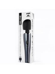 Wand Massager Relyme USB Silicone Black