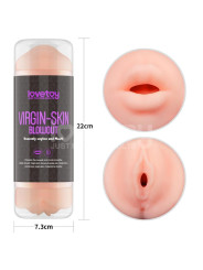 Masturbador Masculino Virgin-skin Vagina y Boca