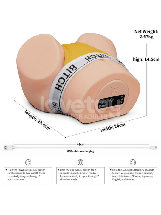 Streetgirls Sensation Pulse con Vibración y Gemidos