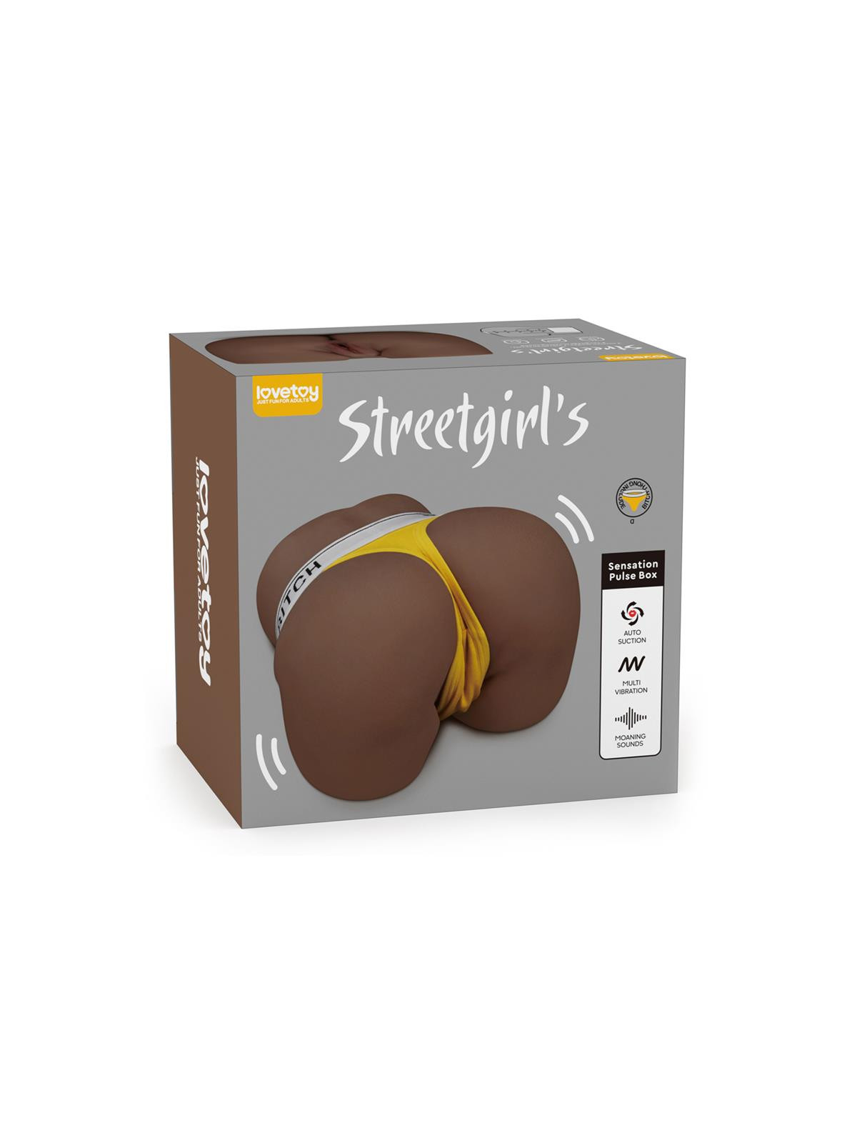 Streetgirls Sensation Pulse con Vibración y Gemidos