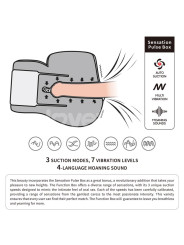 Streetgirls Sensation Pulse con Vibración y Gemidos