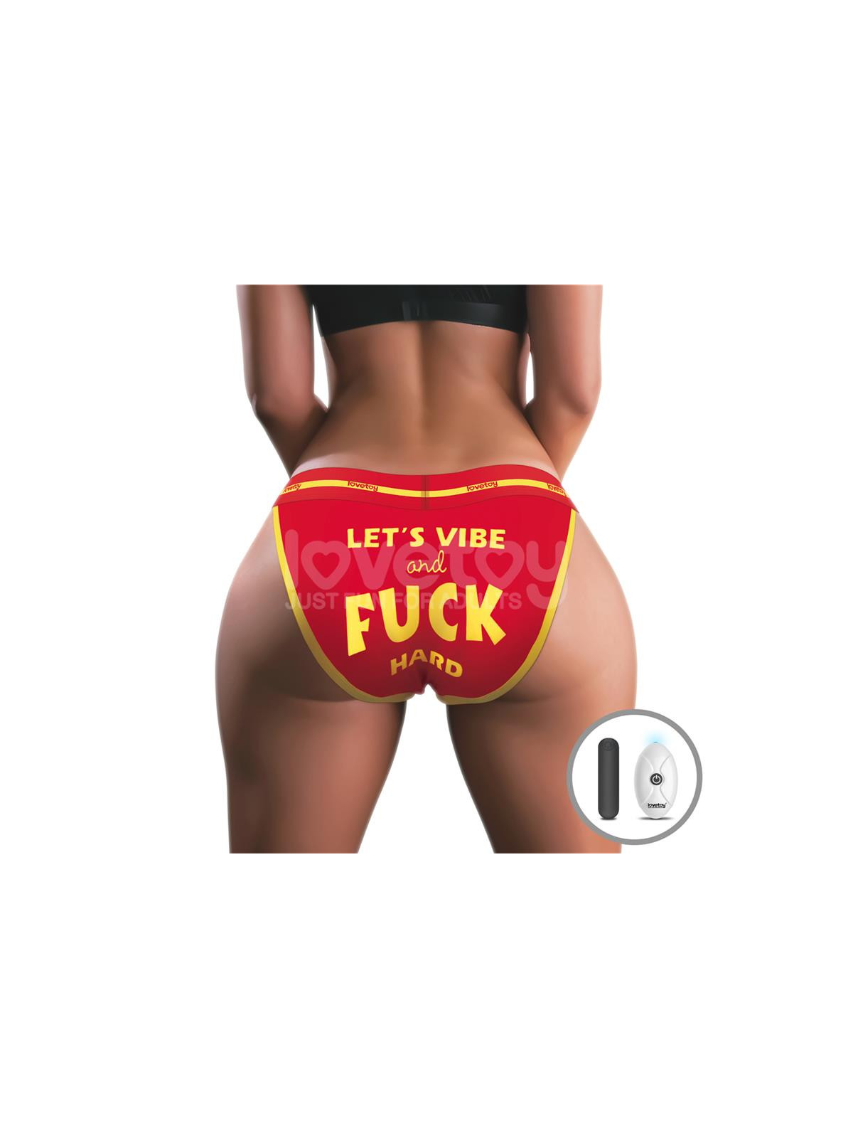 Braguitas con Bala Vibradora Printed Panties 24 - 27