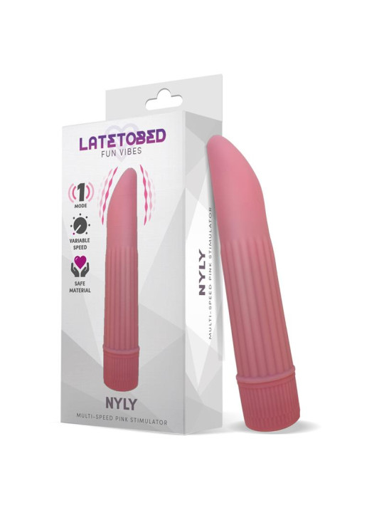 Nyly Estimulador Multi-Velocidad Rosa