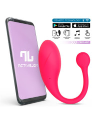 Bulby Huevo Vibrador con APP Rosa Intenso