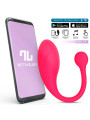 Bulby Huevo Vibrador con APP Rosa Intenso