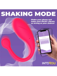 Bulby Huevo Vibrador con APP Rosa Intenso