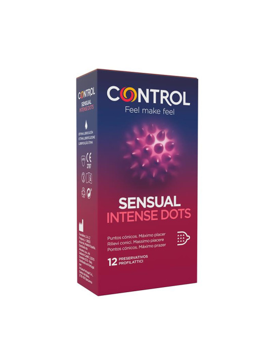 Sensual Intense Dots 12 uds