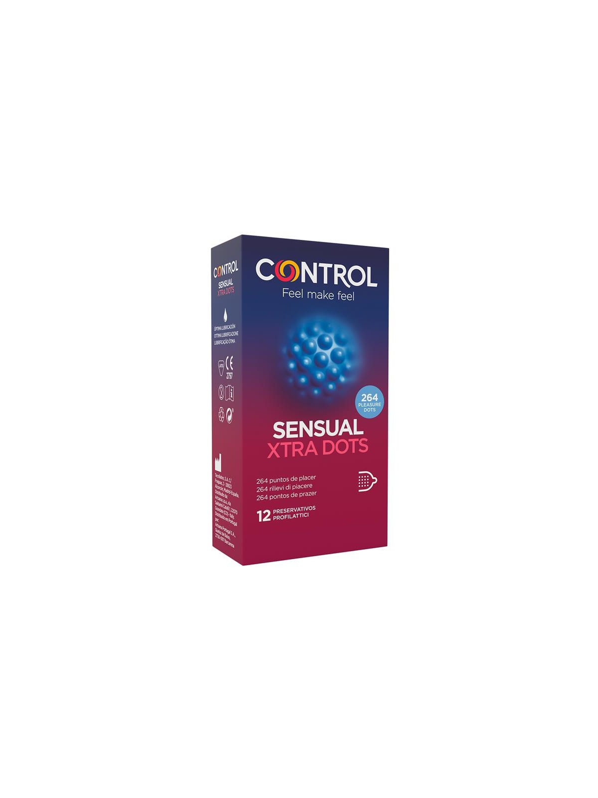 Sensual Xtra Dots - Punteados 12 uds