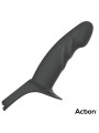 Arnés Strap-On con Dildo Hueco Silicona Premium Talla S Negro
