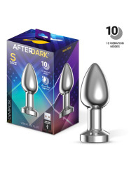 Dimpor Plug Anal Cromado con Vibración USB Magnético Talla S