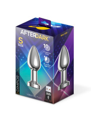 Dimpor Plug Anal Cromado con Vibración USB Magnético Talla S