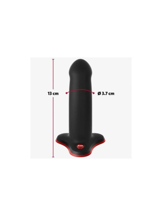 Amor Dildo Black/Red