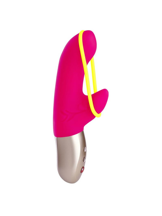 Amorino Vibrador del Punto G Pink/Neon Yellow