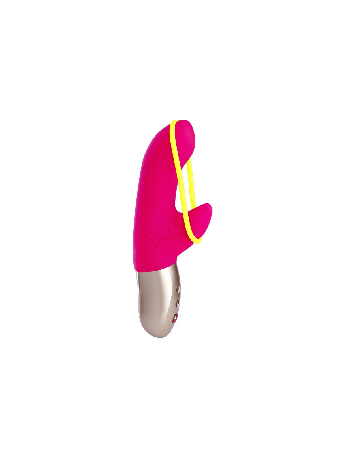 Amorino Vibrador del Punto G Pink/Neon Yellow