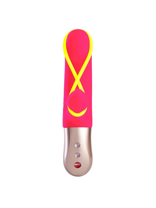 Amorino Vibrador del Punto G Pink/Neon Yellow