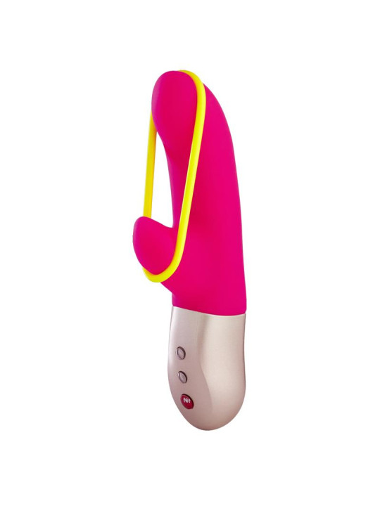 Amorino Vibrador del Punto G Pink/Neon Yellow