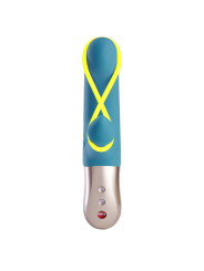 Amorino Vibrador del Punto G Petrol/Neon Yellow