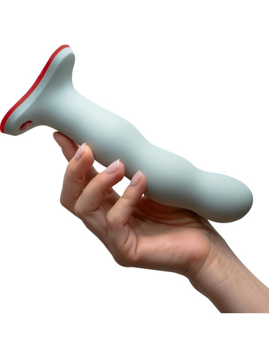 Bouncer Dildo con Bolas Internas Sage Green