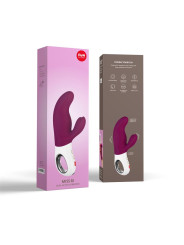 Vibrador para el Punto G Miss Bi Grape and White