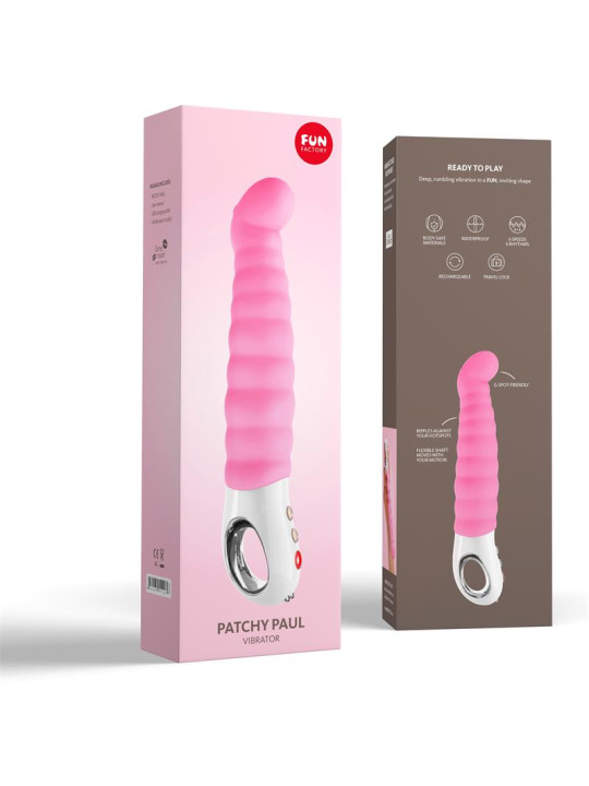 Patchy Paul Vibrador del Punto G Candy Rose