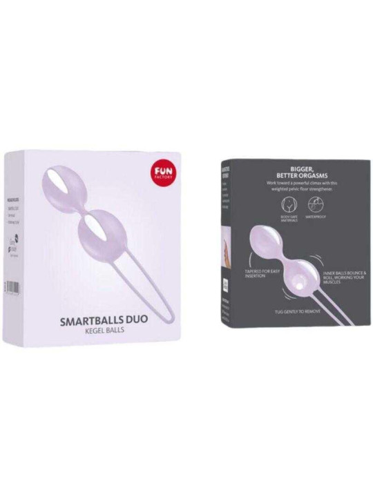 Smartballs duo Bolas Kegel White/Pastel Lilac