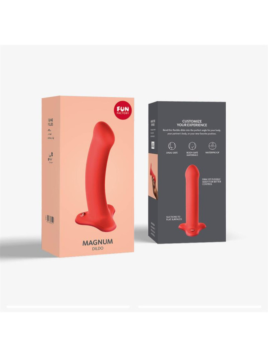 Magnum Dildo Flashy Coral