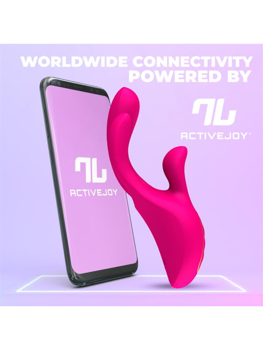 Derek Vibrador con Movimiento Finger 3 Motores y APP