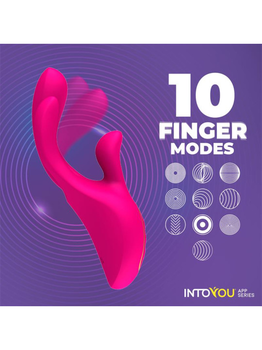 Derek Vibrador con Movimiento Finger 3 Motores y APP