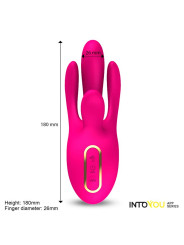 Derek Vibrador con Movimiento Finger 3 Motores y APP