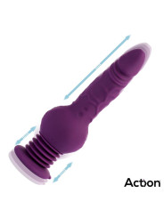 Booster Vibrador con Thrusting Ultra Jet Thruster con Potente Ventosa