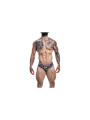 Calzoncillo Alto High Cut Cheeky Brief Tattoo Talla XL