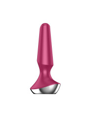 Plug-ilicious 2 Plug Anal con Vibración con Satisfyer Connect App Berry