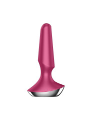 Plug-ilicious 2 Plug Anal con Vibración con Satisfyer Connect App Berry