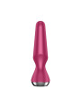 Plug-ilicious 2 Plug Anal con Vibración con Satisfyer Connect App Berry