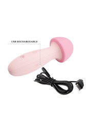 Mushroom Vibrador/Masajeador Silicona USB