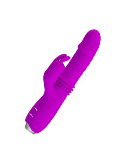 Dorothy Vibrador con Función Up and Down USB Púrpura