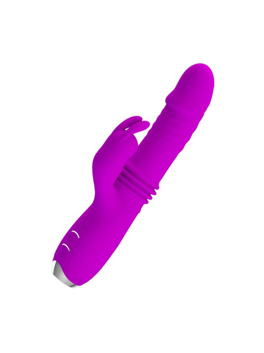 Dorothy Vibrador con Función Up and Down USB Púrpura