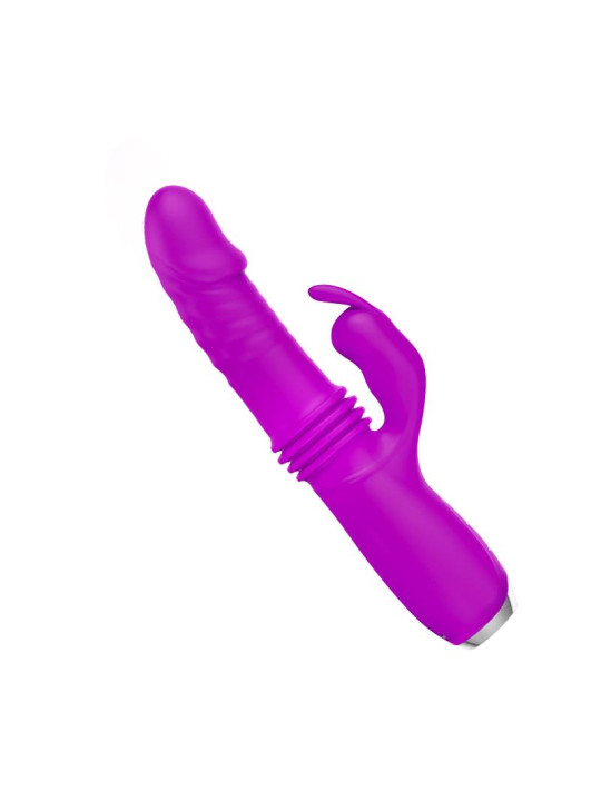 Dorothy Vibrador con Función Up and Down USB Púrpura