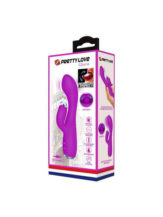 Gloria Vibrador con Lengua USB