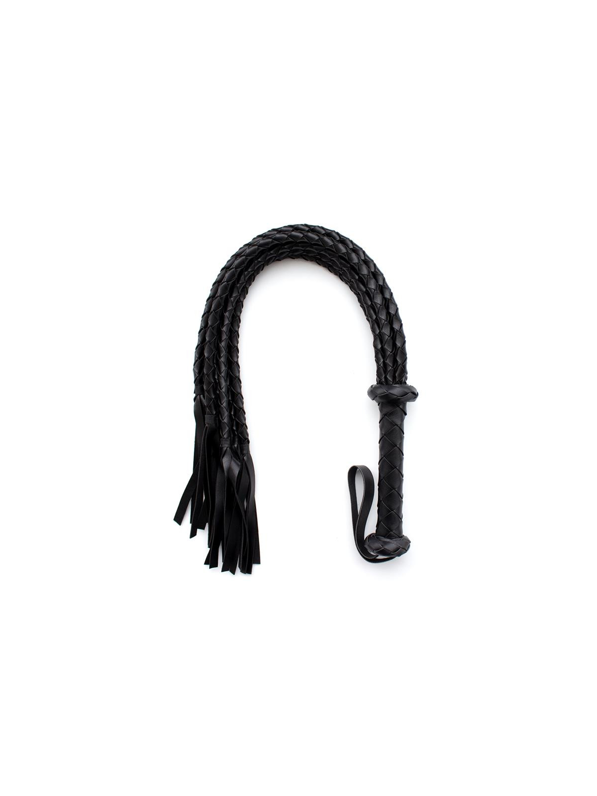 Flogger Trenzado 75 cm Negro