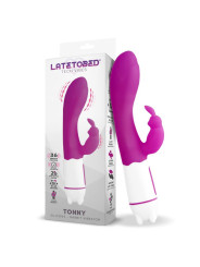 Tonny Vibrador USB Punto G 36 Funciones Silicona Púrpura