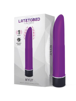 Nyly Estimulador Multi-Velocidad Púrpura